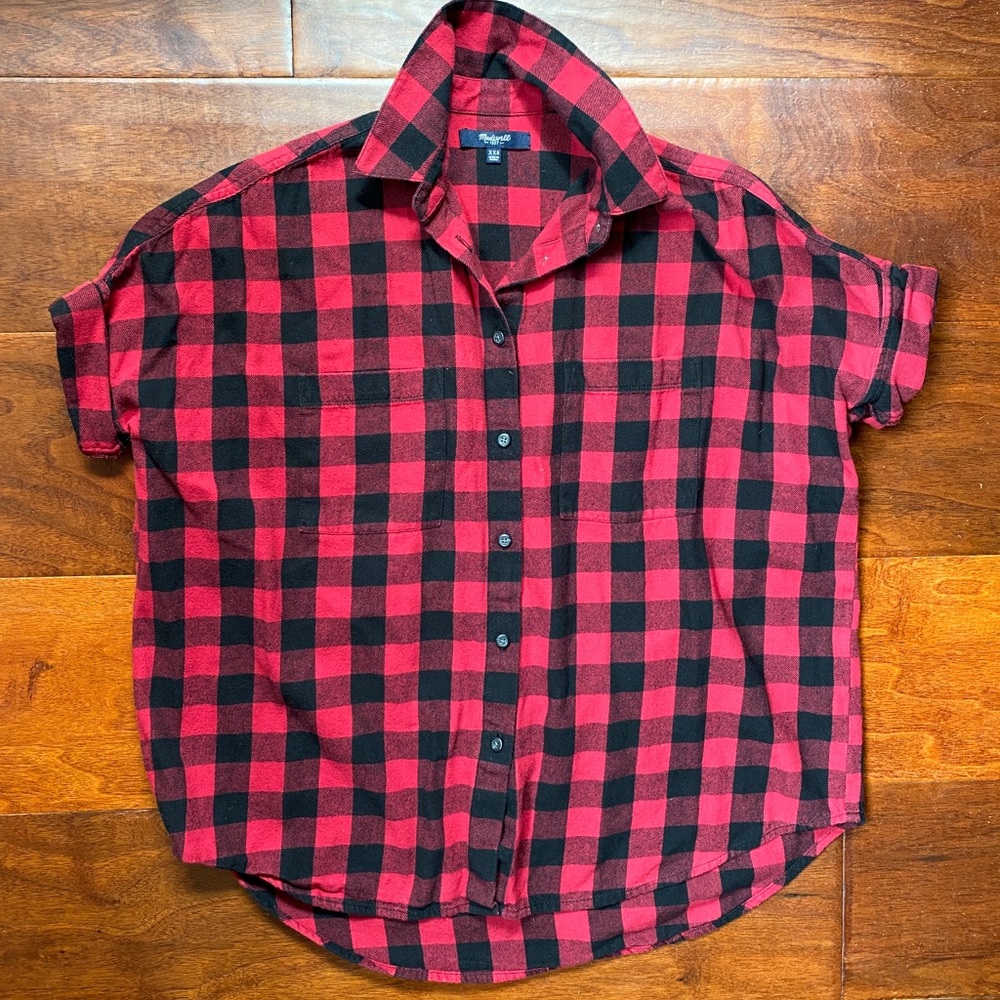 Madewell short sleeve button down
